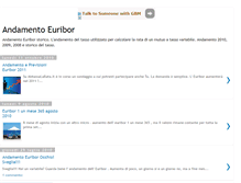 Tablet Screenshot of andamentoeuribor.blogspot.com