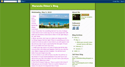 Desktop Screenshot of marandaeblenblog.blogspot.com