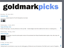 Tablet Screenshot of goldmarkpicks.blogspot.com
