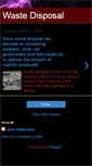 Mobile Screenshot of bloggerwastedisposal2012.blogspot.com
