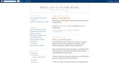 Desktop Screenshot of beca370.blogspot.com