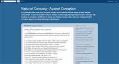 Desktop Screenshot of killcorruption-killcorruption.blogspot.com