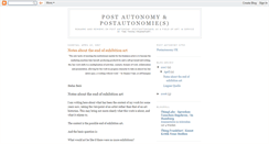 Desktop Screenshot of postautonomy.blogspot.com