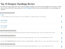 Tablet Screenshot of handbags-review.blogspot.com
