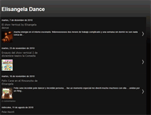 Tablet Screenshot of elisangeladance.blogspot.com