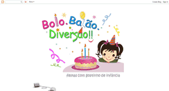 Desktop Screenshot of bolobalaodiversao.blogspot.com