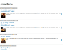 Tablet Screenshot of edsaatlanta.blogspot.com