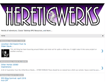 Tablet Screenshot of hereticwerks.blogspot.com