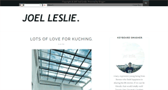 Desktop Screenshot of joel-leslie.blogspot.com