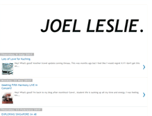 Tablet Screenshot of joel-leslie.blogspot.com