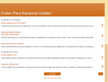 Tablet Screenshot of evusulleri.blogspot.com