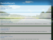 Tablet Screenshot of derechobancario2docuatrimestre.blogspot.com