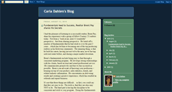 Desktop Screenshot of carladahlen.blogspot.com