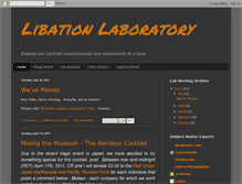 Tablet Screenshot of libationlaboratory.blogspot.com