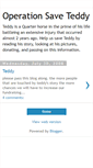 Mobile Screenshot of operationsaveteddy.blogspot.com