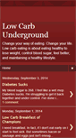 Mobile Screenshot of lowcarbunderground.blogspot.com