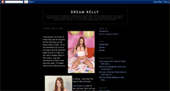 Desktop Screenshot of dream-kelly-pics.blogspot.com