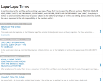 Tablet Screenshot of lapulaputimes.blogspot.com