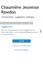 Mobile Screenshot of chaumierejeunesse.blogspot.com