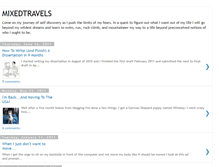 Tablet Screenshot of mixedtravels.blogspot.com