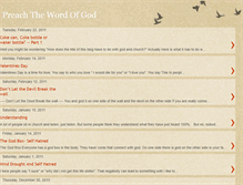 Tablet Screenshot of preachthewordofgod.blogspot.com