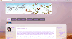 Desktop Screenshot of magpiesparkles.blogspot.com