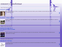 Tablet Screenshot of conocerytransformar-ana.blogspot.com