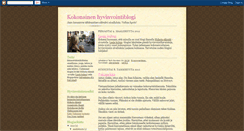 Desktop Screenshot of kokonainenhyvinvointi.blogspot.com