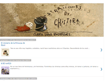 Tablet Screenshot of ilustracionesdechistera.blogspot.com