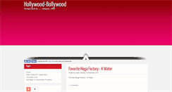Desktop Screenshot of hollywoord-bollywood.blogspot.com