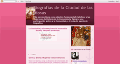 Desktop Screenshot of biografiaslaciudaddelasdiosas.blogspot.com