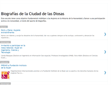 Tablet Screenshot of biografiaslaciudaddelasdiosas.blogspot.com