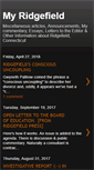 Mobile Screenshot of myridgefield.blogspot.com