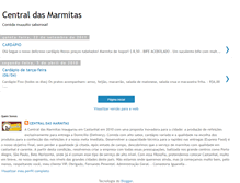 Tablet Screenshot of centraldasmarmitas.blogspot.com