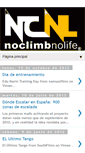 Mobile Screenshot of noclimbnolife.blogspot.com