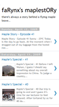 Mobile Screenshot of flying-maple.blogspot.com