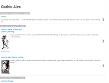 Tablet Screenshot of gothicalex.blogspot.com