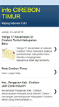 Mobile Screenshot of cirebon-timur.blogspot.com
