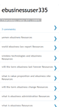 Mobile Screenshot of ebusinessuser335.blogspot.com