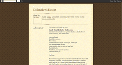 Desktop Screenshot of dollmaker.blogspot.com