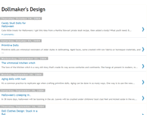 Tablet Screenshot of dollmaker.blogspot.com