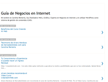 Tablet Screenshot of guianegociosinternet.blogspot.com