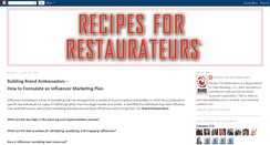 Desktop Screenshot of marketing-cookbook.blogspot.com