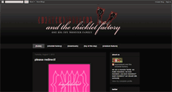 Desktop Screenshot of baykiddeadandthechickletfactory.blogspot.com