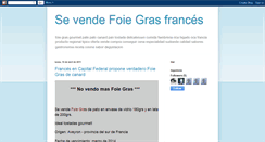 Desktop Screenshot of foiegrasfrances.blogspot.com