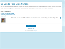 Tablet Screenshot of foiegrasfrances.blogspot.com