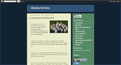 Desktop Screenshot of dionizioferreira.blogspot.com