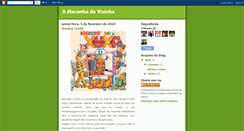 Desktop Screenshot of amaconhadavizinha.blogspot.com