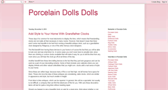 Desktop Screenshot of porcelaindollsdolls.blogspot.com