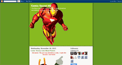 Desktop Screenshot of comixsecrethq.blogspot.com